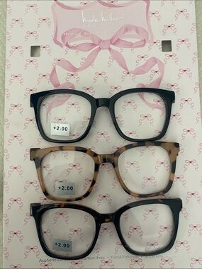 New Nicole Miller Kids Reading Glasses - Black, Tortoise (Assorted) - +2.00